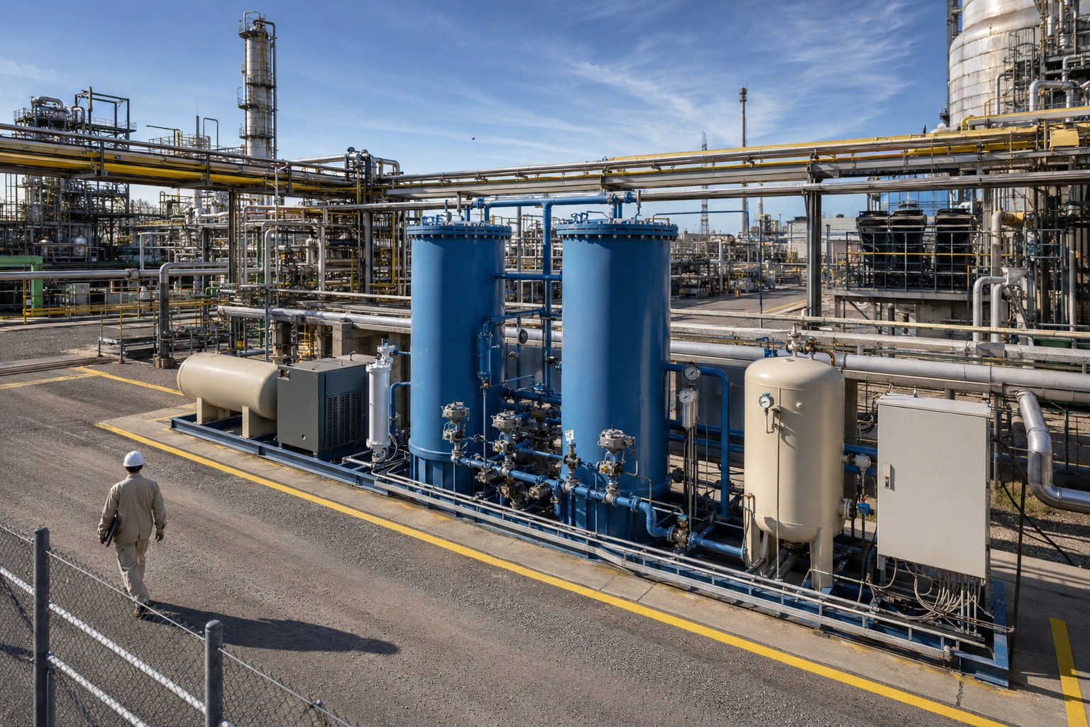 SorbiTech PSA Nitrogen Generation Package on Site Nitrogen CMS Pressure Swing