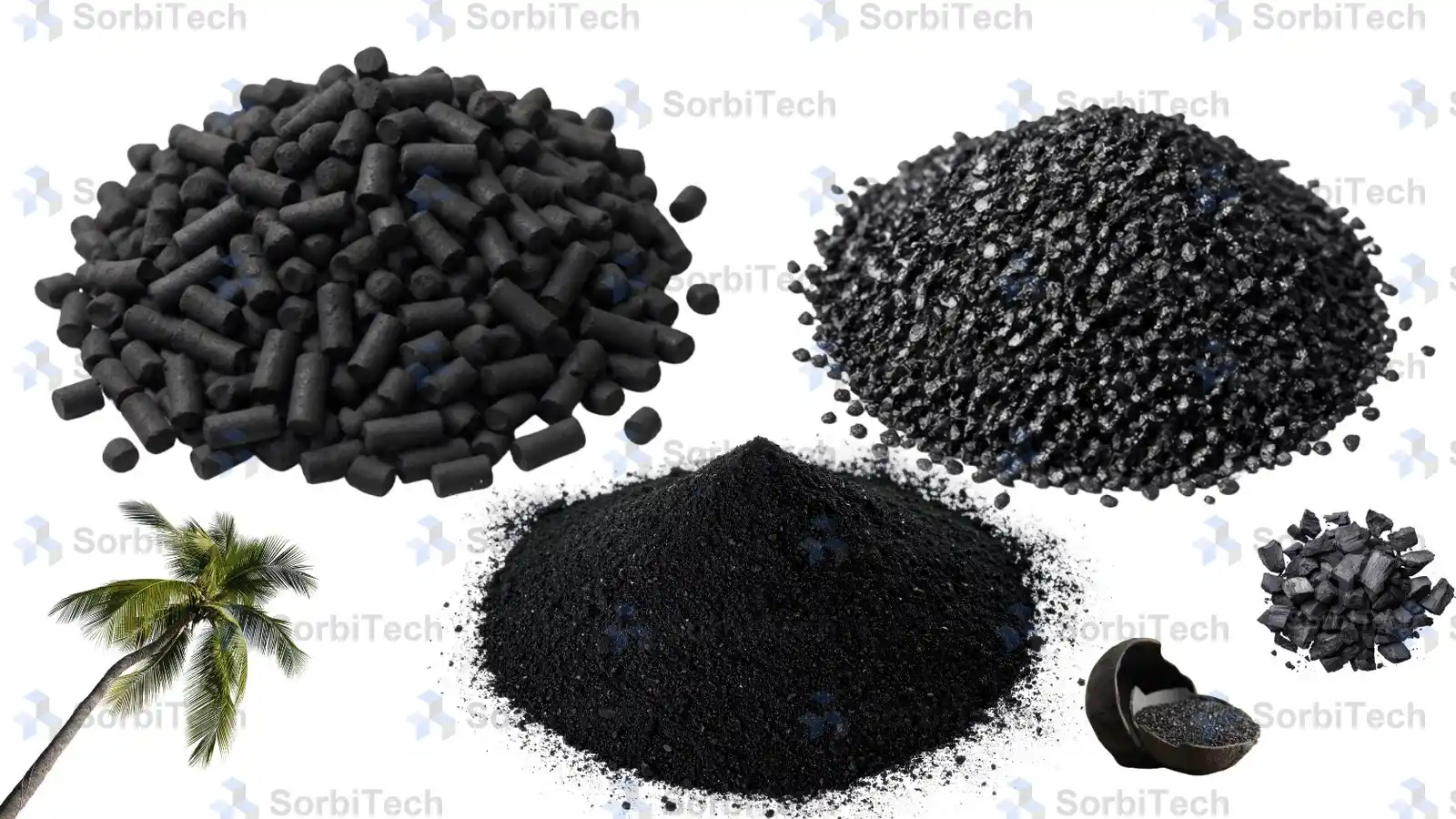 SorbiTech Activated Carbon Raw Material Manufacturing ISO 9001