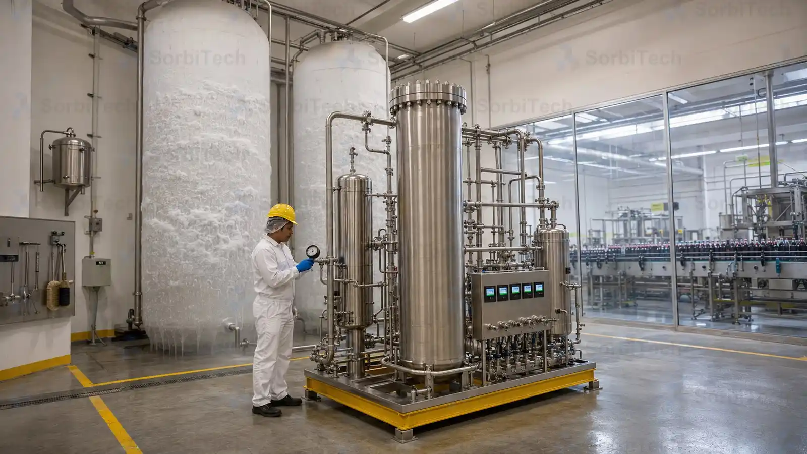 SorbiTech Beverage CO2 Purification Pellet Ac Molecular Sieve Isbt CO2 Purification