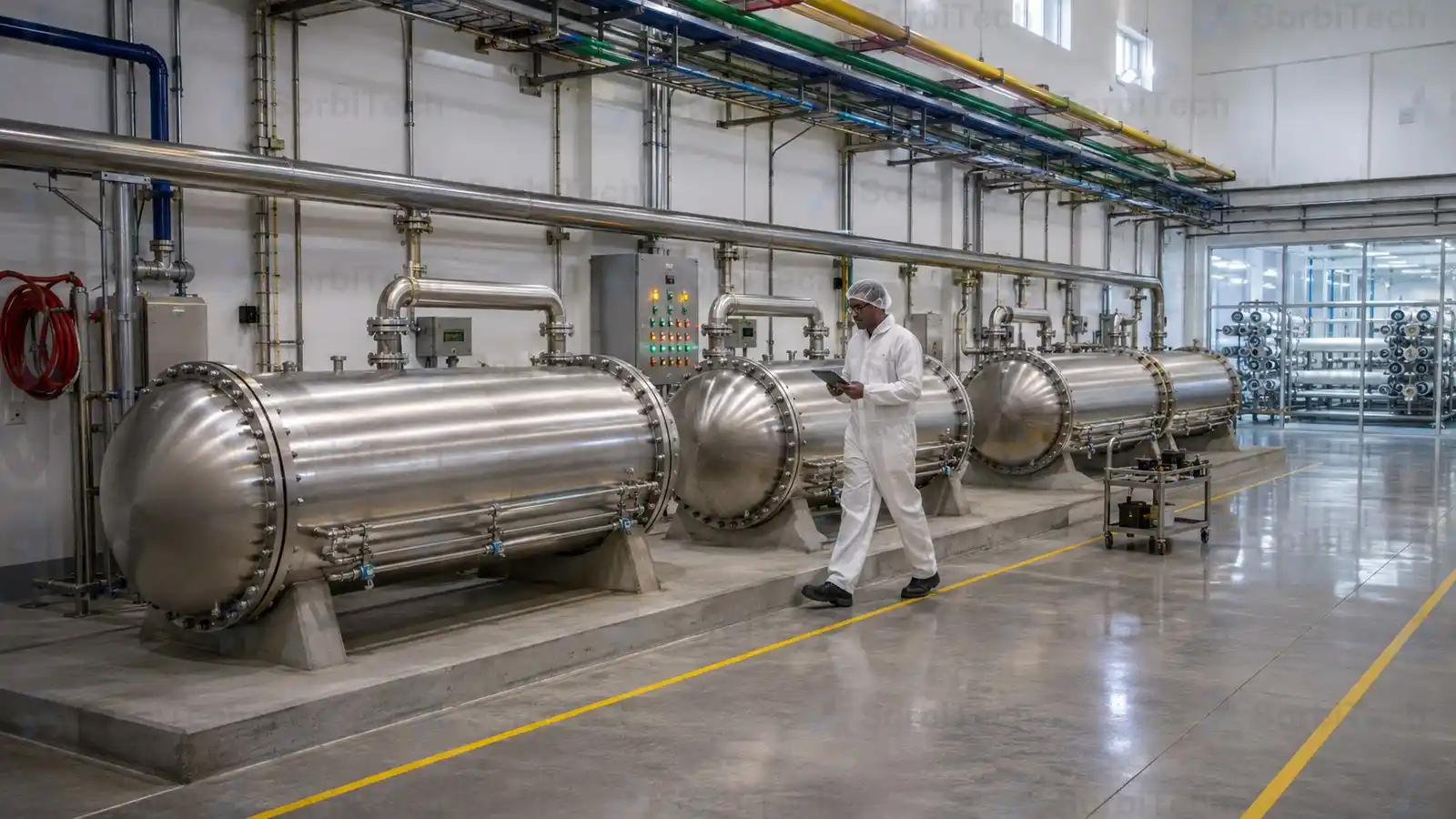 SorbiTech Dechlorination Process Water GAC Dechlorination Pharma Utility