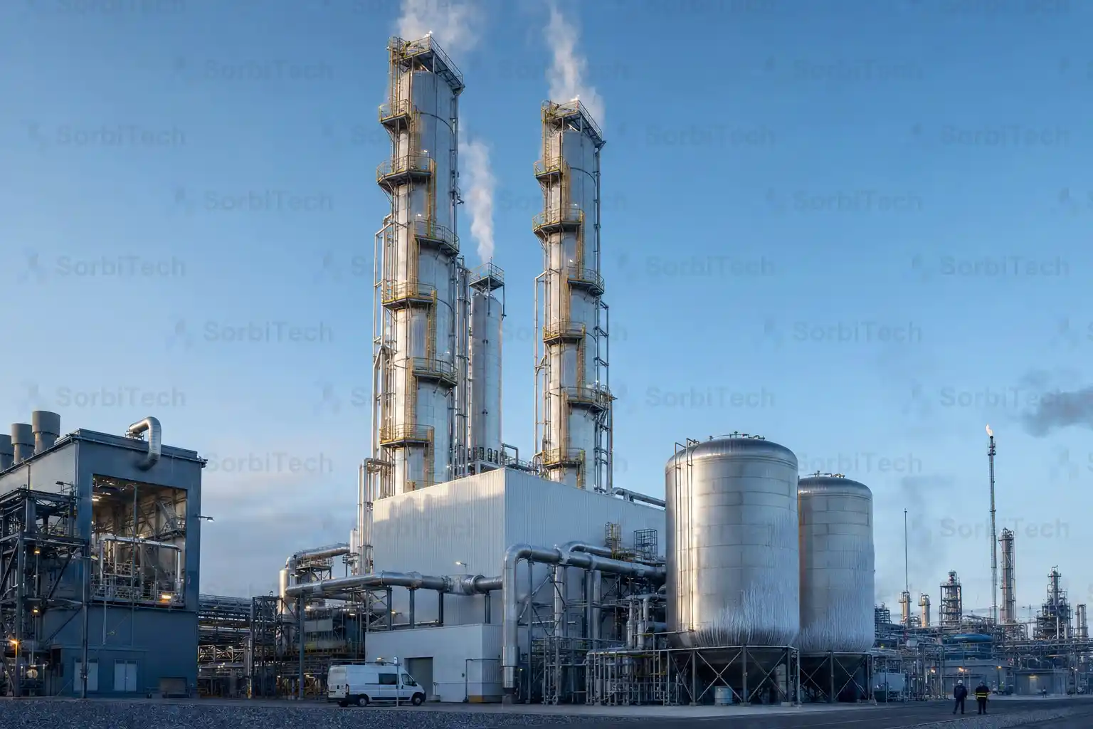 SorbiTech Industrial Gas Air Separation ASU Cryogenic Distillation Cold Box