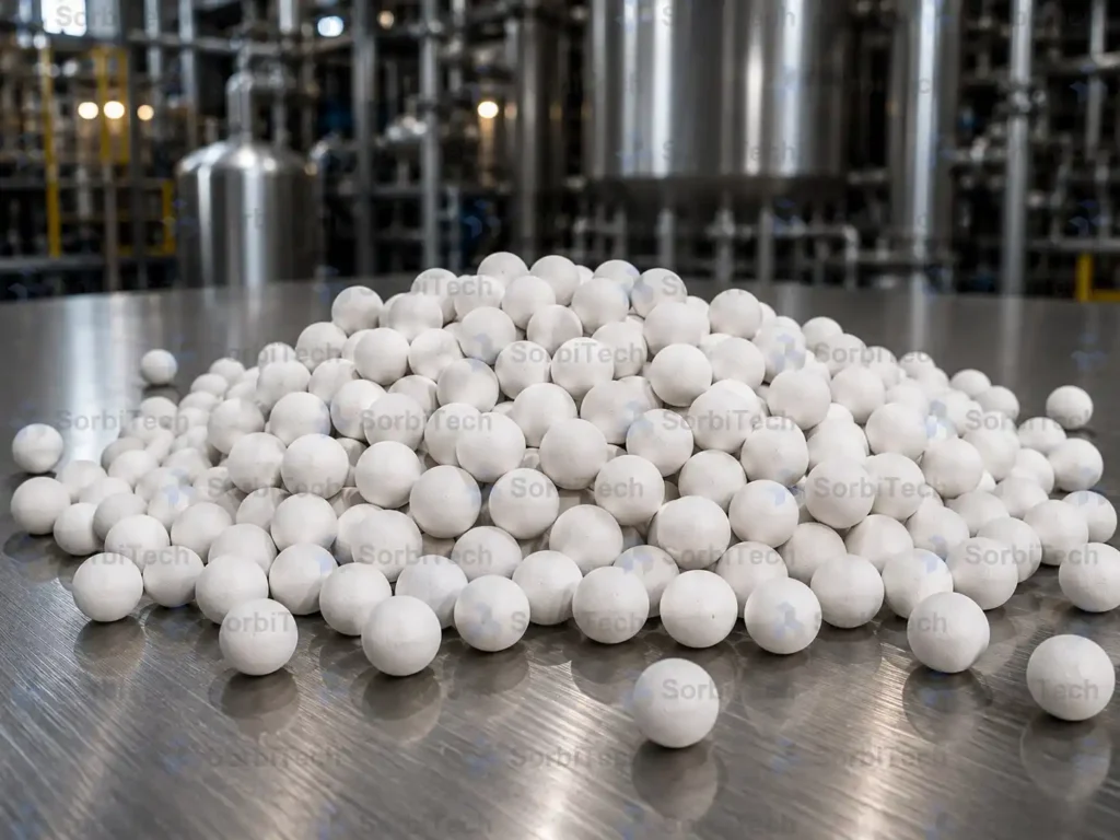 SorbiTech Inert Alumina Balls Catalyst Bed 99 Purity Inert Media