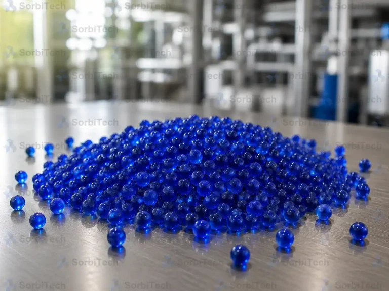 SorbiTech Silica Gel Blue Moisture Indicator Desiccant