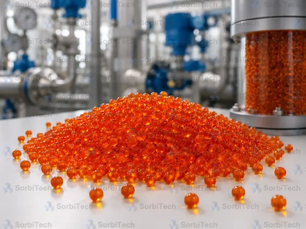 SorbiTech Silica Gel Orange Non Toxic Moisture Indicator Desiccant