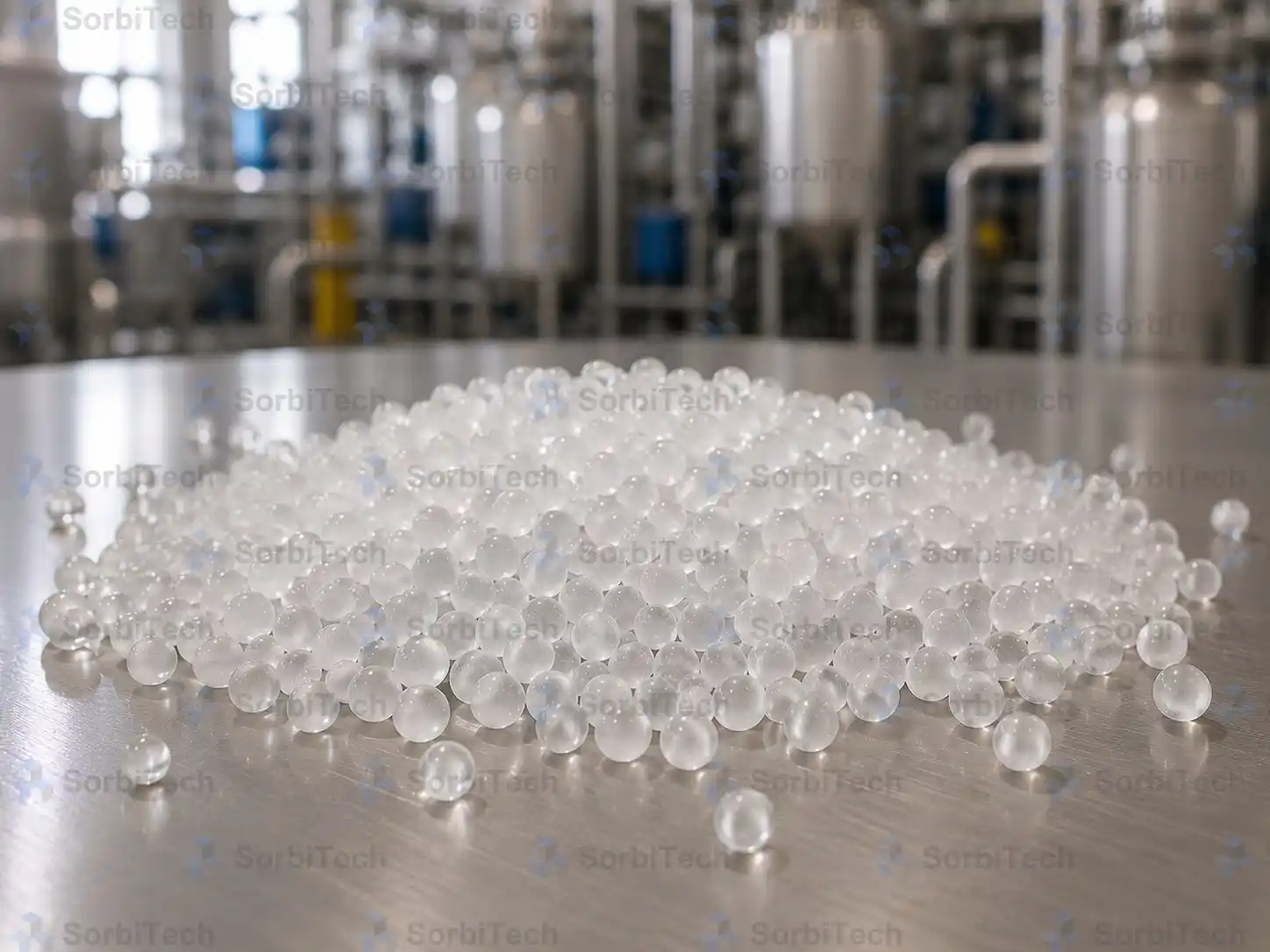 SorbiTech Silica Gel White White Desiccant Instrument Air Drying